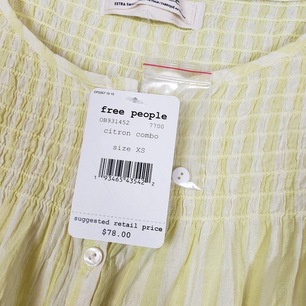 We The Free Bit of Something Ombre Dye Top NWT XS - Picture 6 of 12